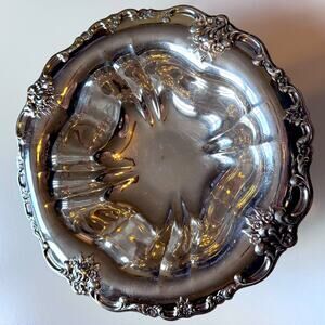 International Silver Company Silverplate Orleans‎ Bowl 1960s Vintage 10”